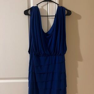 Cache Royal Blue Backless Dress